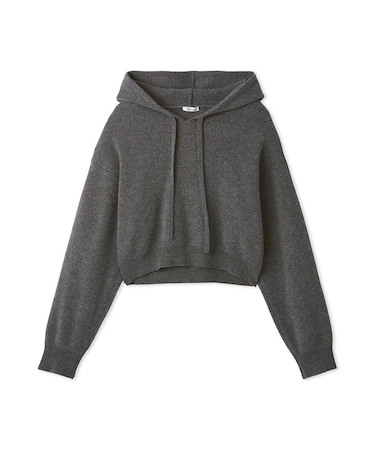 ハイゲージニットフーディー