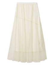 レースフレアスカート