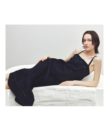 【Lee× FRAY I.D】ストレートデニムキャミワンピース