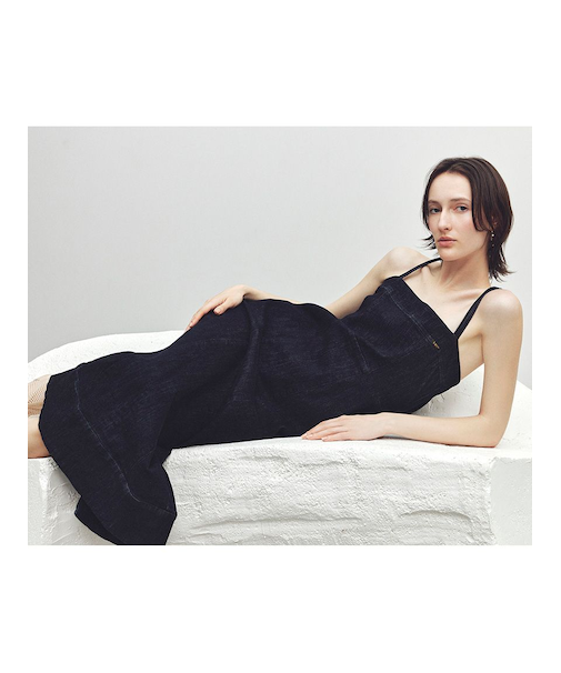 【Lee× FRAY I.D】ストレートデニムキャミワンピース