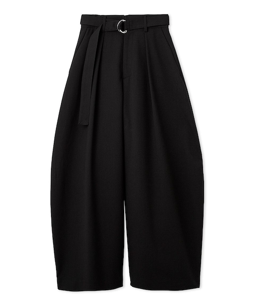 ワイドバレルレッグパンツ