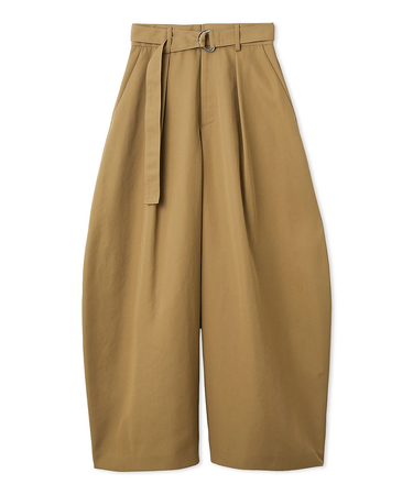 ワイドバレルレッグパンツ