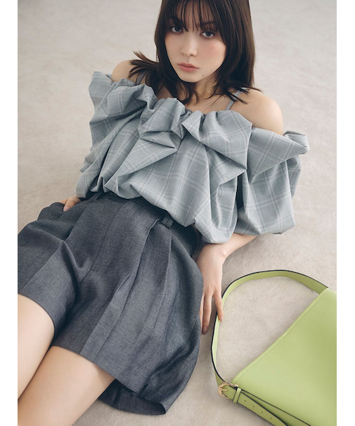 タックリネンショートパンツ