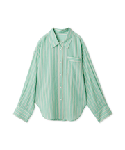 リラックスストライプシャツ