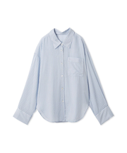 リラックスストライプシャツ