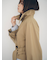 ボリュームスリーブショートトレンチコート／撥水