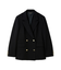 ダブルブレストシンプルジャケット／ウォッシャブル