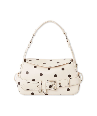 バックルデザインミドルバッグ