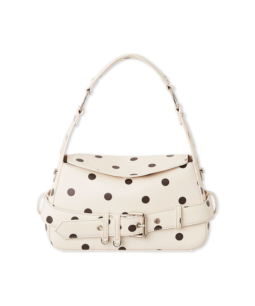 バックルデザインミドルバッグ