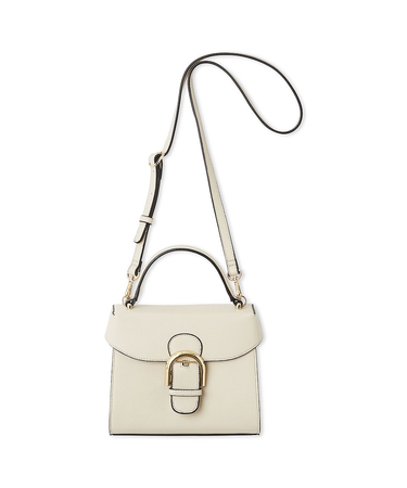 トラペーズフラップバックルバッグ