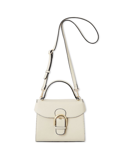 トラペーズフラップバックルバッグ