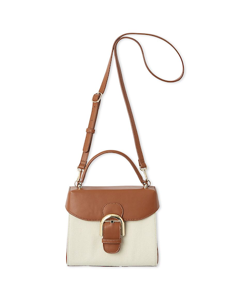 トラペーズフラップバックルバッグ