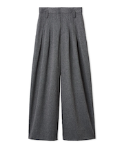 デザインタックワイドバギースラックス／ウォッシャブル