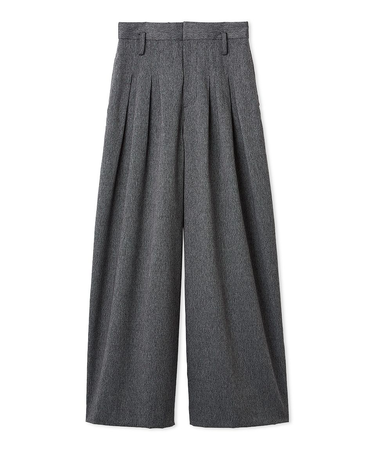 デザインタックワイドバギースラックス／ウォッシャブル