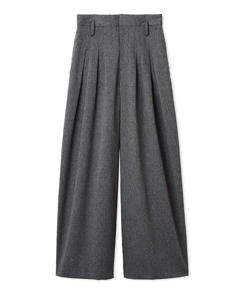 デザインタックワイドバギースラックス／ウォッシャブル