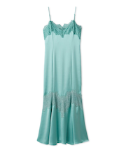 レーストリムマーメイドワンピース