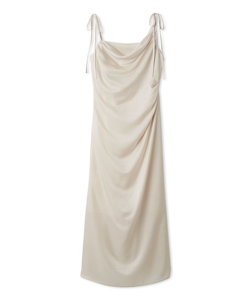 タックドレープキャミワンピース