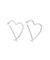 オープンハートモチーフピアス