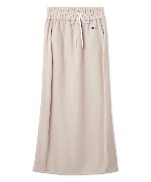 【FRAY I.D｜Champion】リバースウィーブストレートスカート