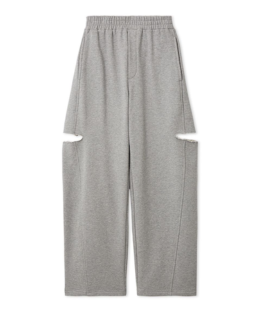 カットアウトスウェットパンツ