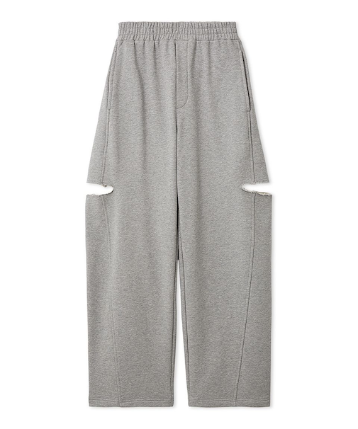 カットアウトスウェットパンツ