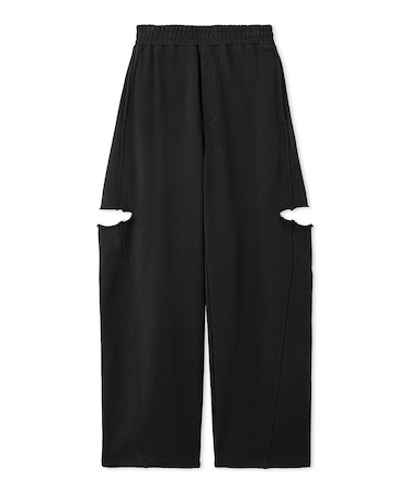 カットアウトスウェットパンツ