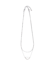 ルナダブルチェーンネックレス