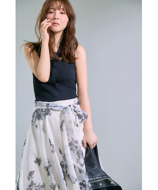 【00サイズあり】ポロニットドッキングワンピース