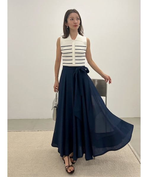 ポロニットドッキングワンピース 00サイズあり】ポロニットドッキングワンピース｜フレイアイディーの