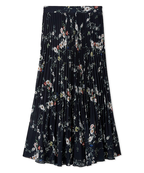 フラワープリントプリーツスカート｜フレイアイディーの通販｜&mall