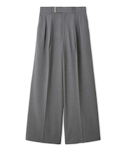 セミワイドストレートパンツ/ウォッシャブル