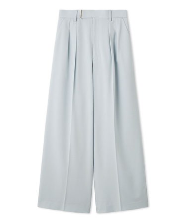 セミワイドストレートパンツ／ウォッシャブル