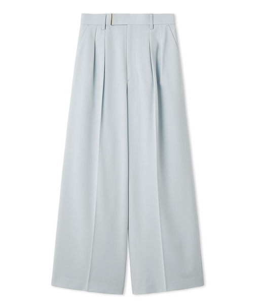 セミワイドストレートパンツ／ウォッシャブル