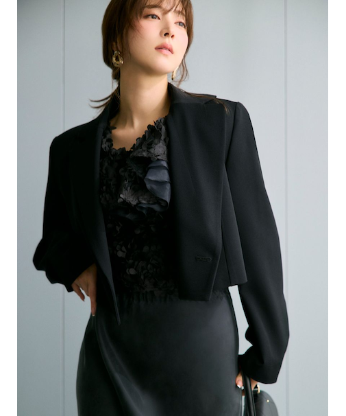 クロップドジャケット/UVカット