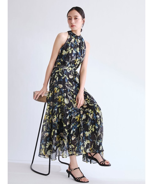 カシュクールベルトタックワンピース｜フレイアイディーの通販｜&mall