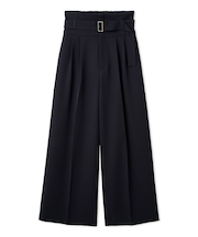 ハイウエストベルトパンツ／UVカット