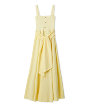 2wayタイデザインニットコンビワンピース