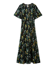 ボタニカルエンブロイダリードレス