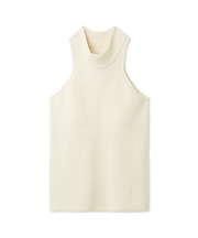 シルクブレンドカップインホルターニット／ウォッシャブル