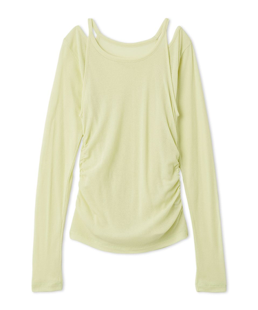 2wayアンサンブルカットソー/ウォッシャブル