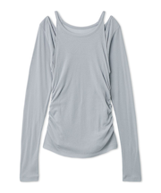 2wayアンサンブルカットソー/ウォッシャブル