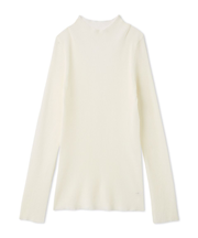 シアーハイネックニットプル/ウォッシャブル