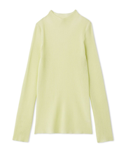 シアーハイネックニットプルオーバー／ウォッシャブル