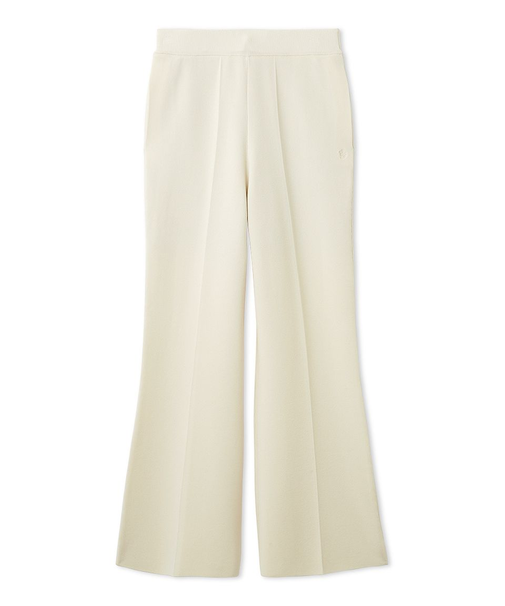 シルクブレンド美脚ニットパンツ／ウォッシャブル