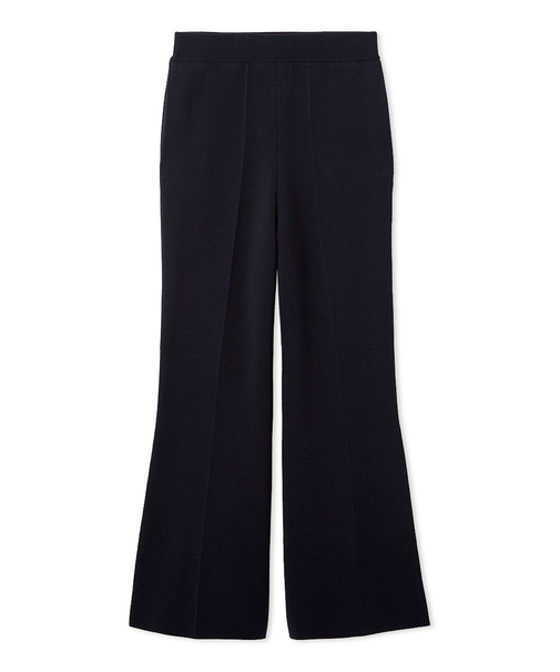 シルクブレンド美脚ニットパンツ／ウォッシャブル