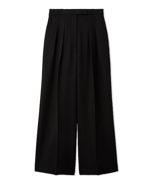 ダブルタックワイドパンツ