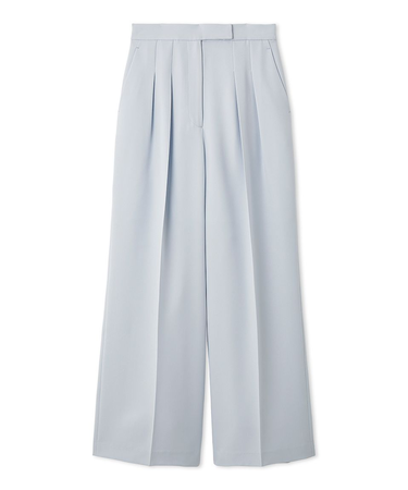 ダブルタックワイドパンツ