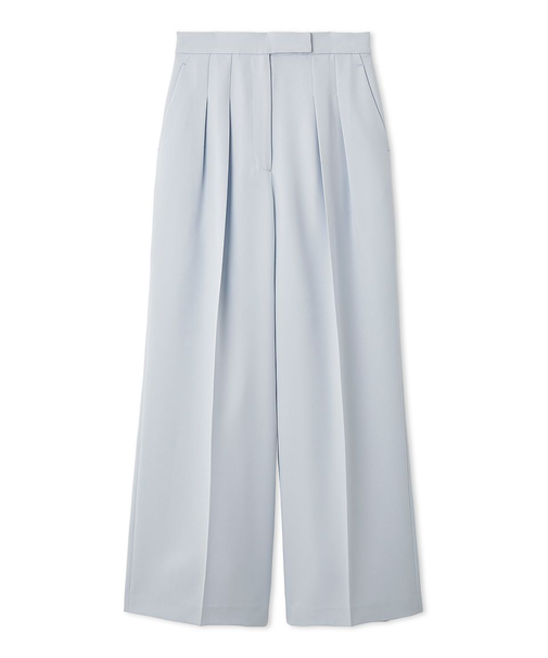 ダブルタックワイドパンツ