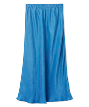 キュプラサテンナロースカート