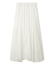 セミシアーティアードスカート